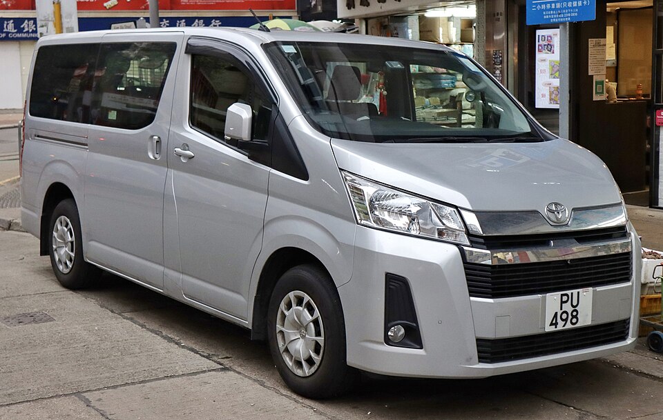 Passenger van — vehicle type example